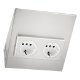 Sockets and accessory for kitchen cabinet