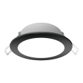 Aigostar - LED Bathroom recessed light LED/4,8W/230V 6500K black IP65