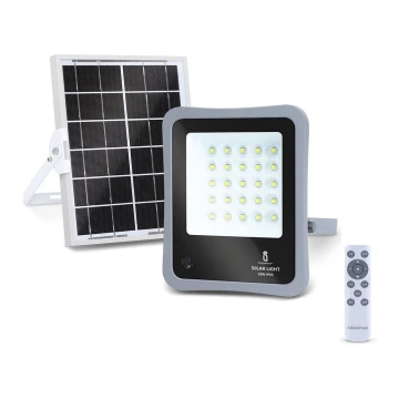 Aigostar - LED Dimmable solar floodlight LED/30W/3,2V IP67 + RC
