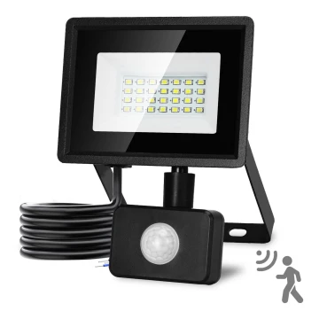 Aigostar - LED Floodlight with a sensor LED/20W/230V 6500K IP65