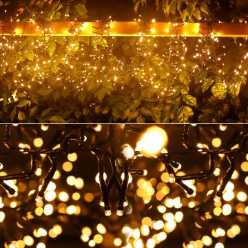Aigostar - LED Outdoor decorative chain 250xLED/10m IP44 warm white