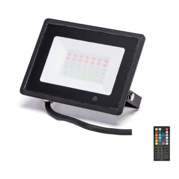 Aigostar - LED RGB Floodlight LED/30W/230V IP65 + remote control