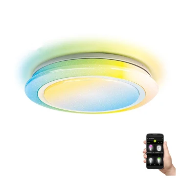 Aigostar - LED RGBW Dimmable bathroom light LED/27W/230V 40 cm Wi-Fi IP44