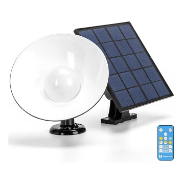 Aigostar - LED Solar wall light LED/3,2V 3000K/4000K/6500K IP65 + remote control