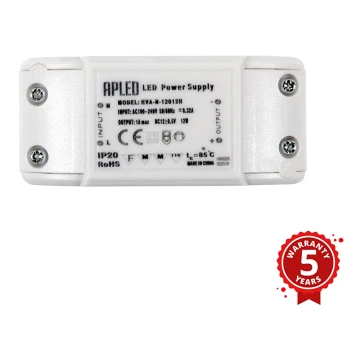 APLED - LED Electronic transformer DRIVER 12W/12V/1A