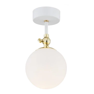 Argon 4002 - Bathroom surface-mounted chandelier LATINA 1xE14/7W/230V IP44 white/golden