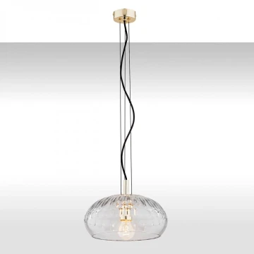 Argon 4206 - Crystal chandelier on a string ALMERIA 1xE27/15W/230V