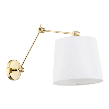 Argon 4897 - Wall lamp ZAKYNTOS PLUS 1xE27/15W/230V white/golden