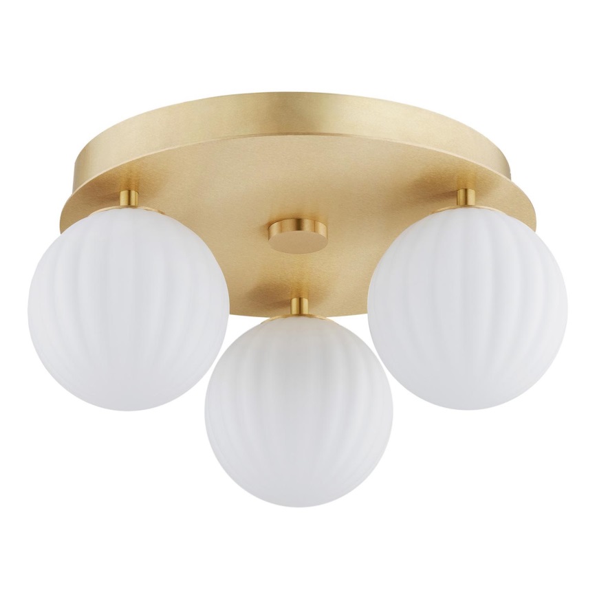 Argon 6305 - Ceiling light PALOMA 3xE14/7W/230V gold/white