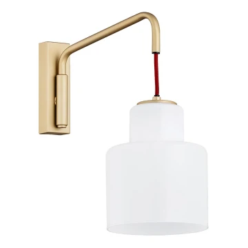 Argon 8372 - Wall light DIUNA 1xE27/15W/230V gold/red