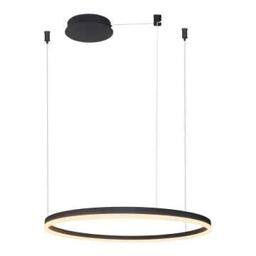 Azzardo AZ4960 -LED Dimmable chandelier on a string HALO LED/54W/230V d. 80 cm black