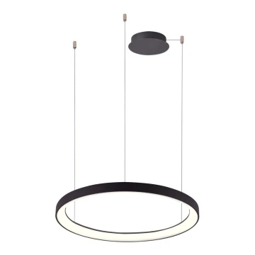 Azzardo AZ5022 - LED Dimmable chandelier on a string AGNES LED/60W/230V d. 78 cm black