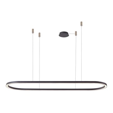 Azzardo AZ5057 - LED Dimmable chandelier on a string ELENA LED/60W/230V 150 cm black