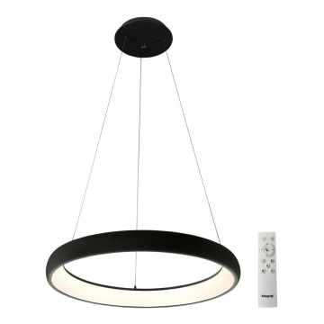 Azzardo AZ5060 - LED Dimmable chandelier on a string ANTONIO LED/32W/230V black + remote control