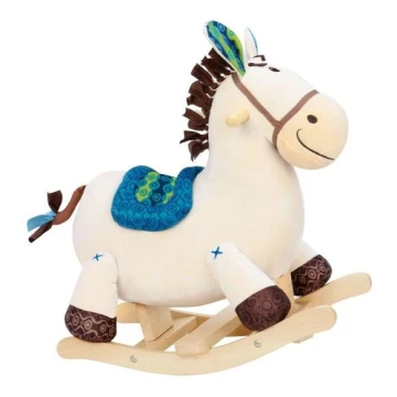 B-Toys - Rocking horse BANJO poplar
