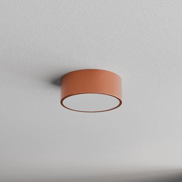 Bathroom ceiling light CLEO 1xE27/24W/230V d. 20 cm copper IP54