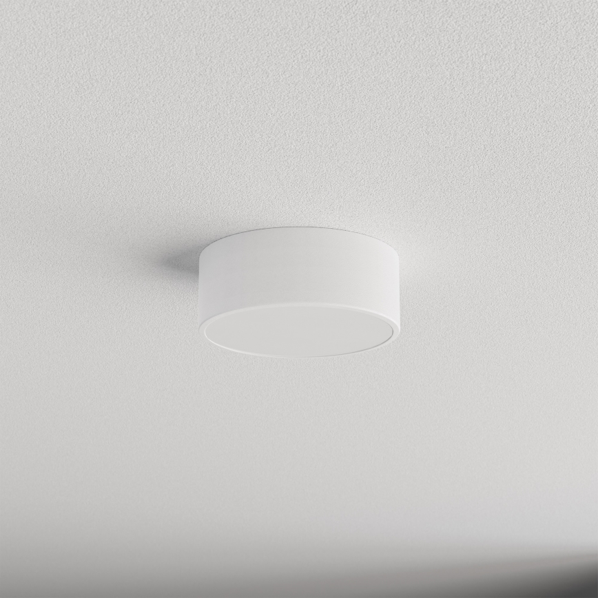 Bathroom ceiling light CLEO 1xE27/24W/230V d. 20 cm white IP54