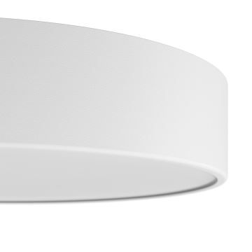 Bathroom ceiling light CLEO 1xE27/24W/230V d. 20 cm white IP54