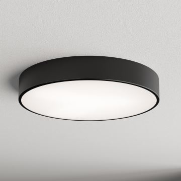 Bathroom ceiling light CLEO 4xE27/24W/230V d. 50 cm black IP54