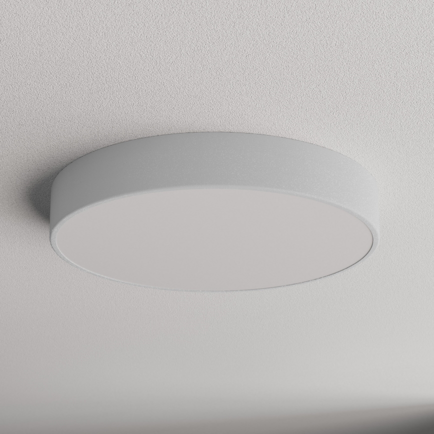 Bathroom ceiling light CLEO 4xE27/24W/230V d. 50 cm grey IP54