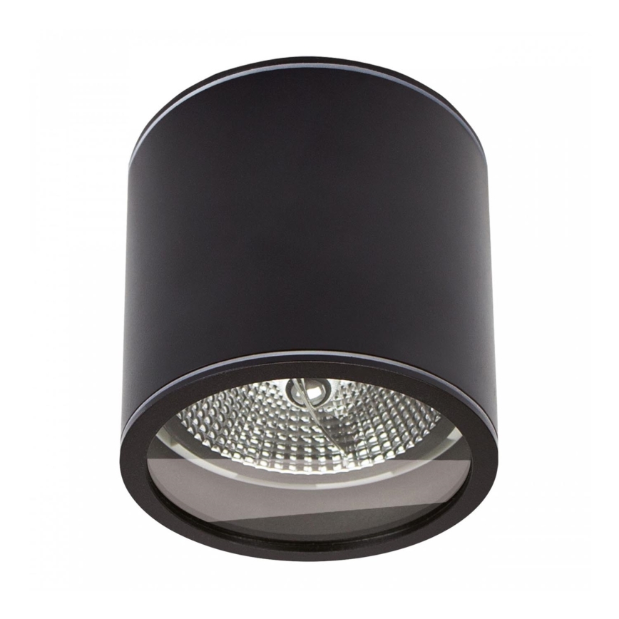 Bathroom spotlight CHLOE AR111 1xGU10/15W/230V IP44 round black