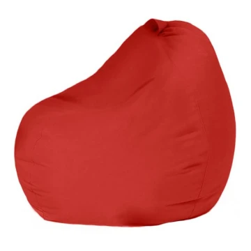 Bean bag 60x60 cm red