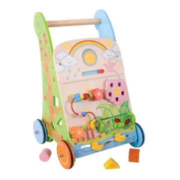 Bigjigs Toys - Wooden active walker garden