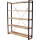 Bookcase RETRO 200x140 cm solid wood/mango tree