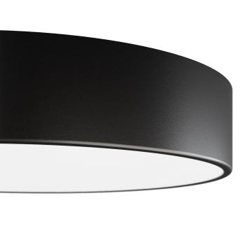 Brilagi - Bathroom ceiling light CLARE 1xE27/24W/230V d. 20 cm IP54 black