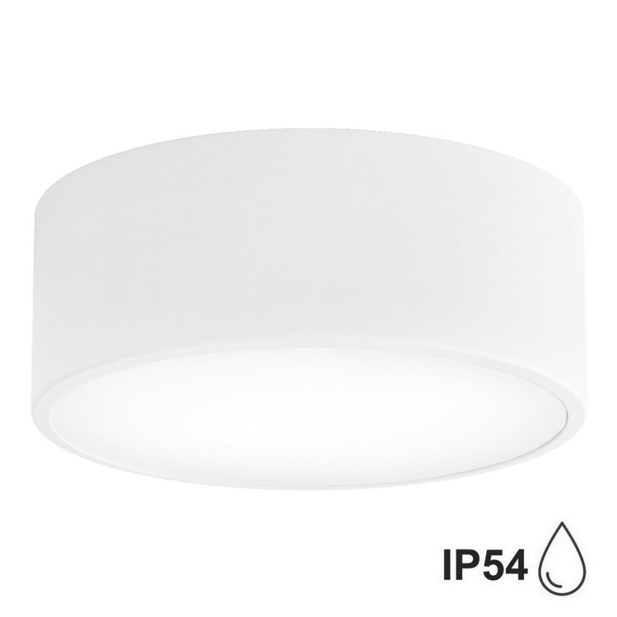 Brilagi - Bathroom ceiling light CLARE 1xE27/24W/230V d. 20 cm IP54 white