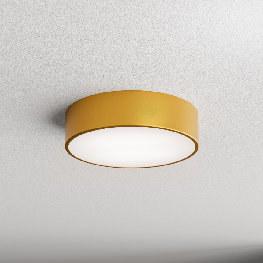 Brilagi - Bathroom ceiling light CLARE 3xE27/24W/230V d. 30 cm IP54 gold