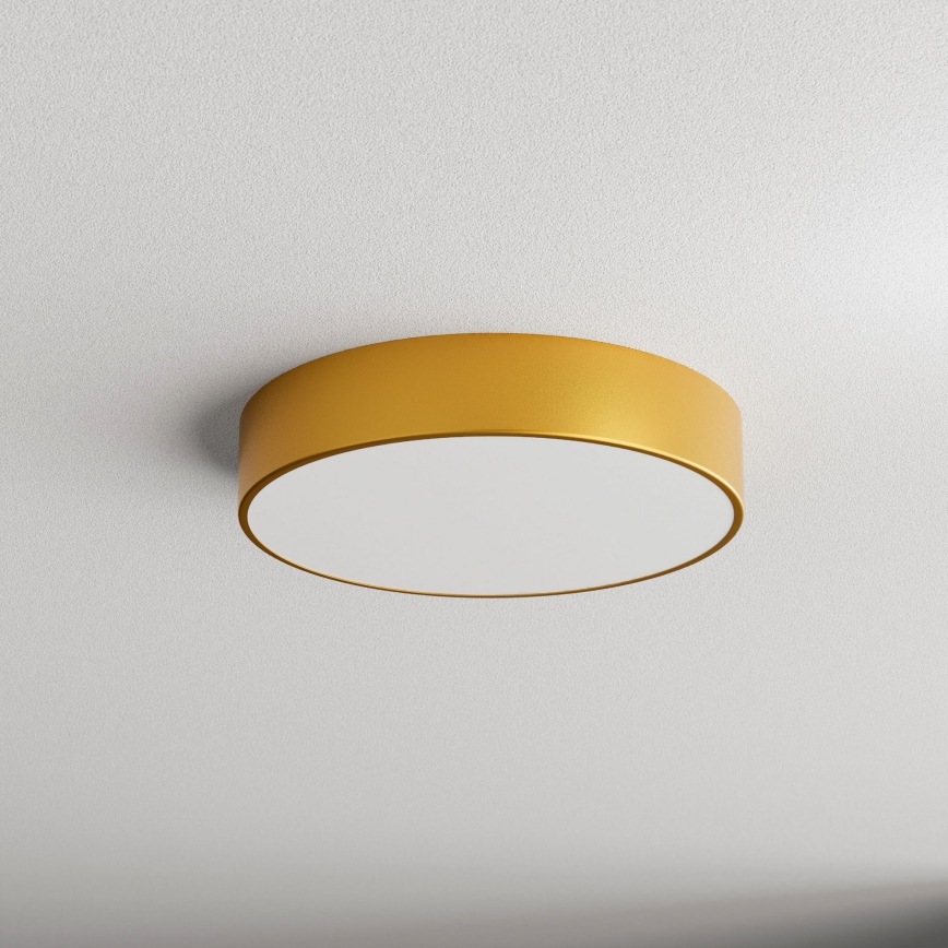 Brilagi - Bathroom ceiling light CLARE 3xE27/24W/230V d. 40 cm IP54 gold