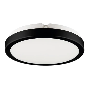 Brilagi - LED Bathroom ceiling light PERA LED/18W/230V d. 22 cm IP65 black