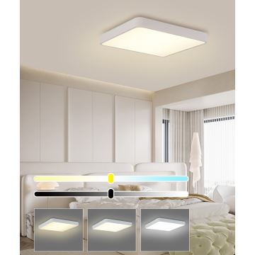 Brilagi - LED Ceiling light POOL LED/48W/230V 3000/4500/6000K 50x50 cm white