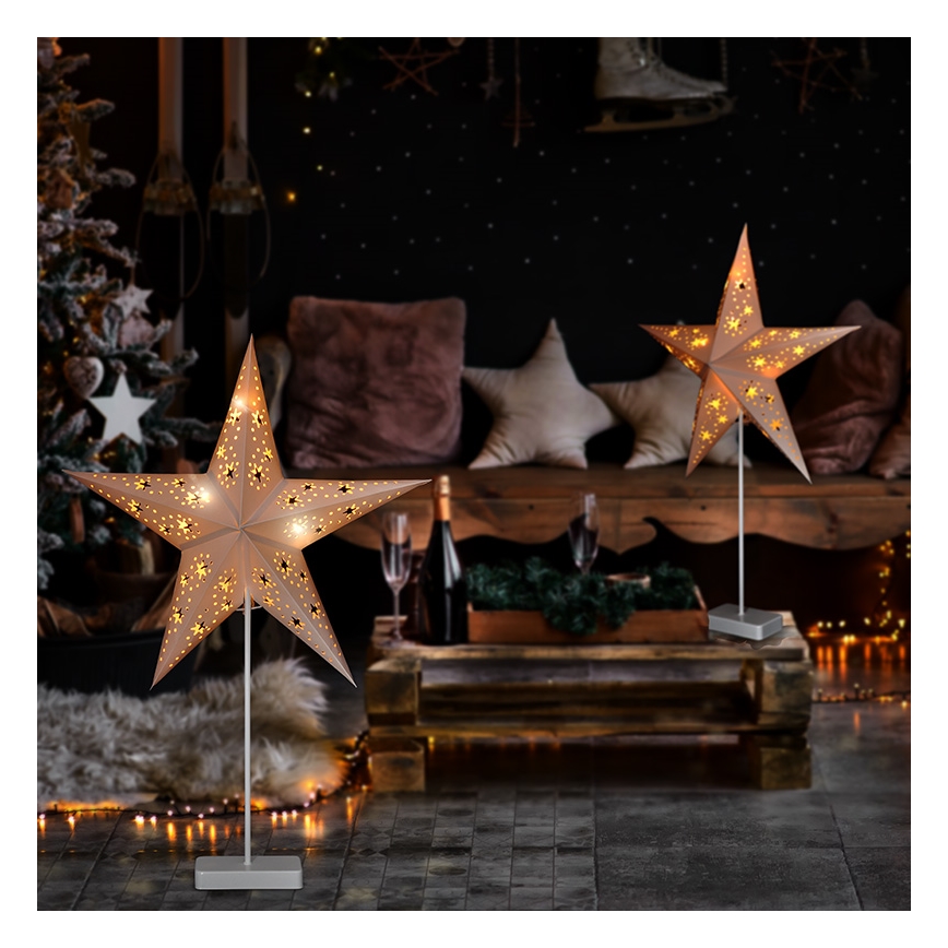 Brilagi - LED Christmas decoration LED/3xAA star