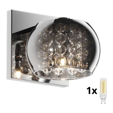 Brilagi - LED Crystal wall light JEWEL 1xG9/42W/230V
