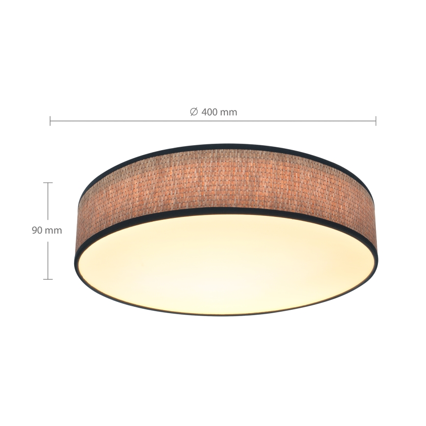 Brilagi - LED Dimmable ceiling light ADELA LED/48W/230V 3000-6500K d. 40 cm + remote control