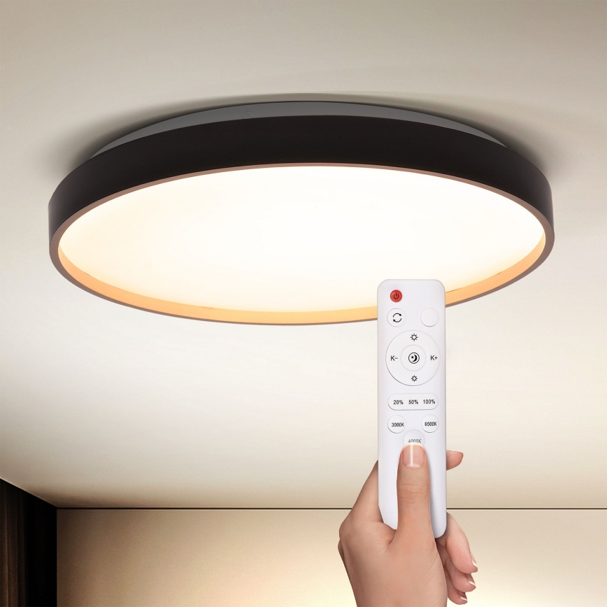 Brilagi - LED Dimmable ceiling light CALA LED/48W/230V 3000-6500K d. 38 cm + remote control