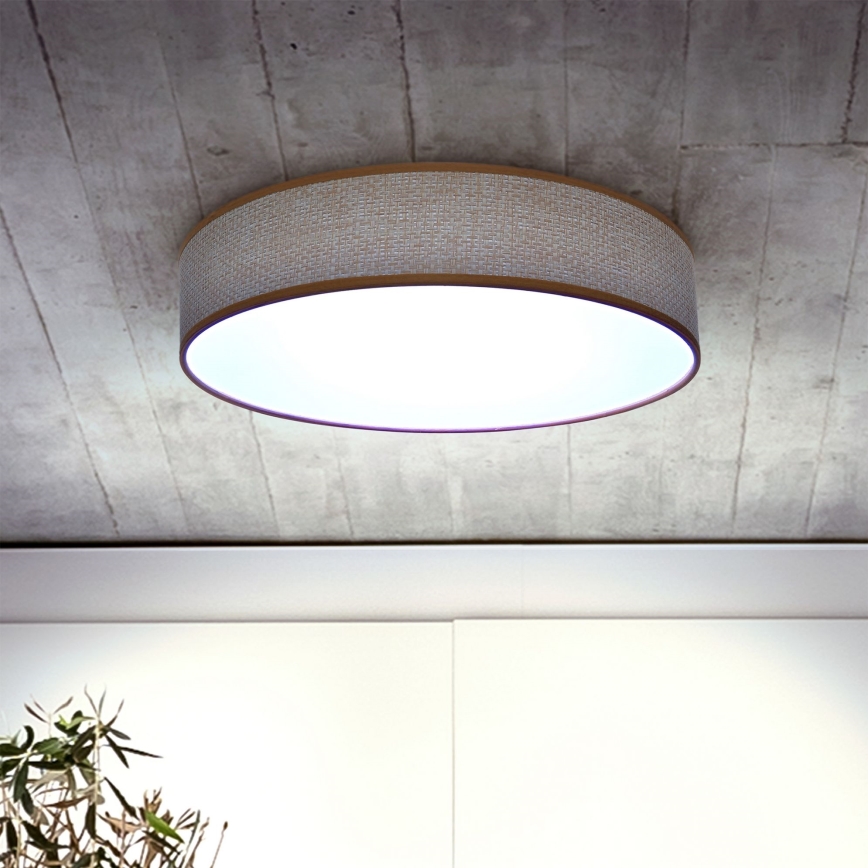 Brilagi - LED Dimmable ceiling light CARMEN LED/48W/230V 3000-6500K d. 40 cm + remote control