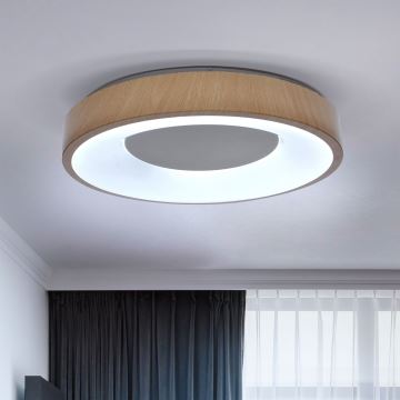 Brilagi - LED Dimmable ceiling light DORIA LED/48W/230V 3000-6500K d. 39 cm + remote control