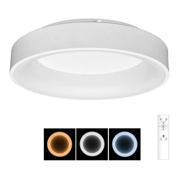 Brilagi - LED Dimmable ceiling light FALCON LED/40W/230V 3000-6500K d. 45 cm white + remote control