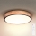 Brilagi - LED Dimmable ceiling light GLORIA LED/48W/230V 3000-6500K oak d. 40 cm + remote control