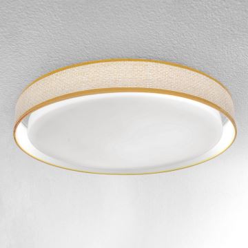 Brilagi - LED Dimmable ceiling light KIANIA LED/48W/230V 3000-6500K d. 43 cm + remote control