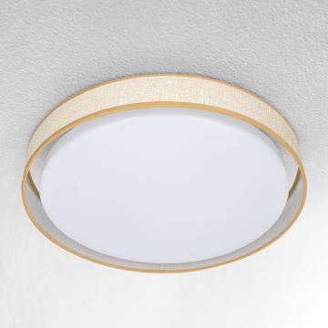 Brilagi - LED Dimmable ceiling light KIANIA LED/48W/230V 3000-6500K d. 43 cm + remote control