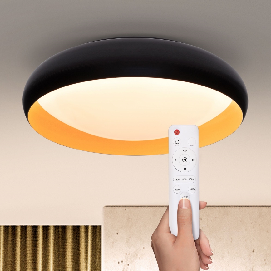 Brilagi - LED Dimmable ceiling light LIVIA LED/48W/230V 3000-6500K d. 42 cm + remote control