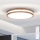 Brilagi - LED Dimmable ceiling light MOLINA LED/48W/230V 3000-6500K oak d. 38 cm + remote control