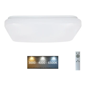 Brilagi - LED Dimmable ceiling light OPAL LED/24W/230V 3000/4000/6500K + remote control