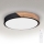 Brilagi - LED Dimmable ceiling light PILANA LED/48W/230V 3000-6500K oak d. 40 cm + remote control