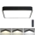 Brilagi - LED Dimmable ceiling light POOL LED/36W/230V 3000-6000K 40x40 cm black + remote control