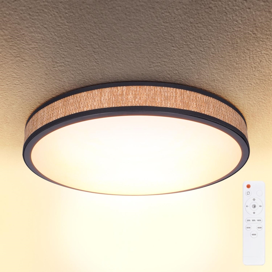 Brilagi - LED Dimmable ceiling light ROSA LED/48W/230V 3000-6500K d. 38 cm + remote control